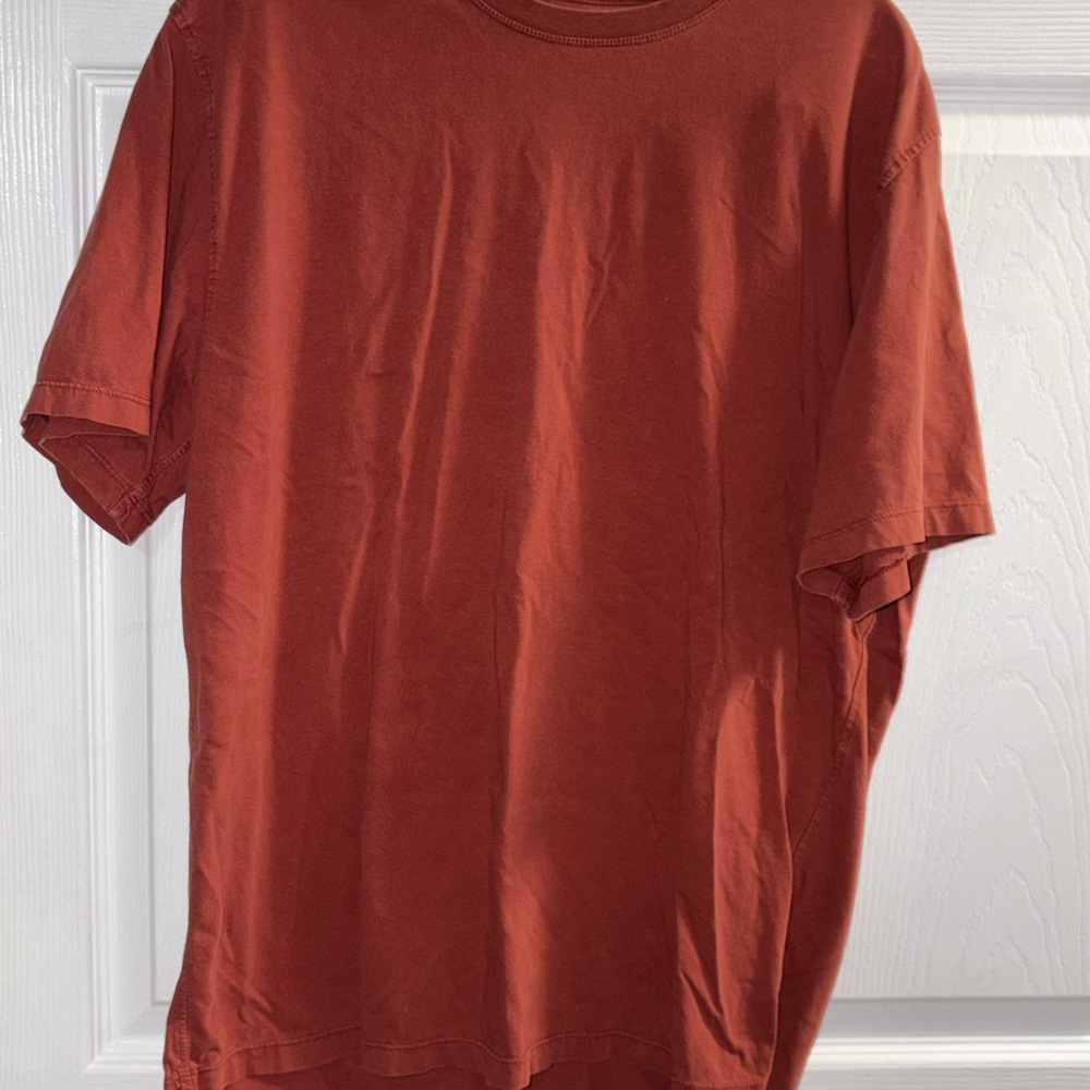 Men's Rust T-Shirt Horny Toad Like New Burnt Orange